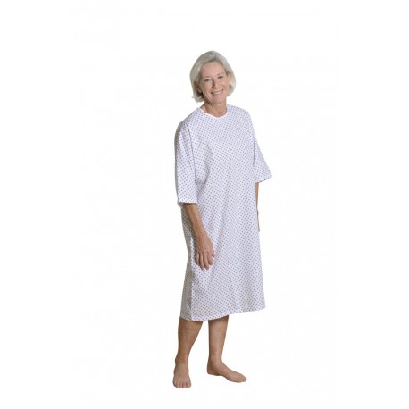Chemise de nuit Ontario pour séjour hospitalier hospitalisation