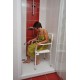 Chaise de douche pliable Tobago