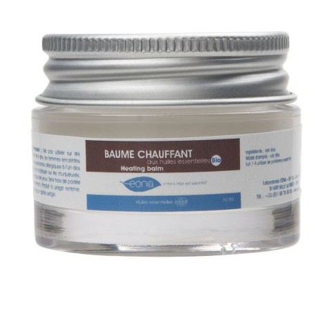 Baume chauffant aux huiles essentielles bio 15ml