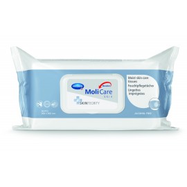 Lingettes hygiéniques grand format Hartmann Molicare Skin