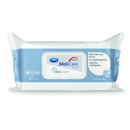 Lingettes hygiéniques grand format Hartmann Molicare Skin