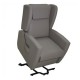 Fauteuil releveur Porto 2 moteurs - PVC/Polyester Taupe