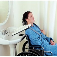 Plateau lave tête pour fauteuil roulant