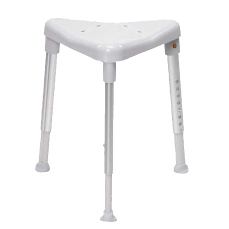 Tabouret de douche triangulaire