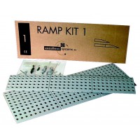 Kit rampe n°1, 75 cm de large ,de 1.8 à 2.6 cm de haut