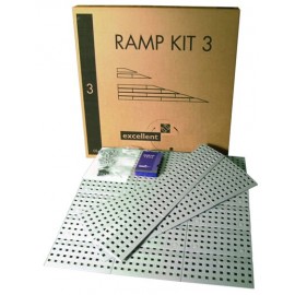 Kit rampe n°3, 75 cm de large 7.2 à 12.7 cm de haut