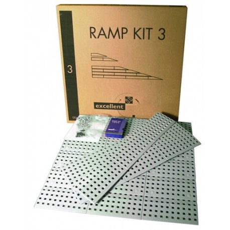 Kit rampe n°3, 75 cm de large 7.5 à 11.5 cm de haut