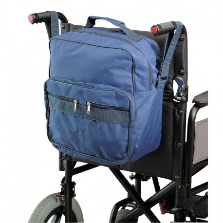 Sac adaptable sur fauteuil roulant