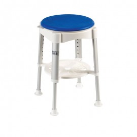 Tabouret avec assise pivotante