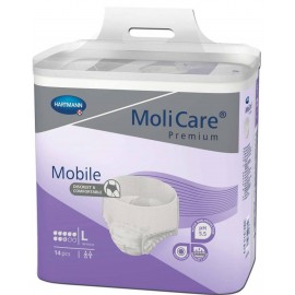 Molicare Premium Mobile 8 gouttes Large - Tour de taille 100 * 150 cm