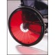 Flasque translucide rouge