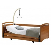 Lit médicalisé à hauteur variable 140 cm de large obèse