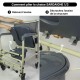 Fauteuil de toilettes mobile Sardaigne