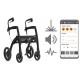 Rollator pour les Patients atteints de Parkinson - Rollz Motion Rhythm